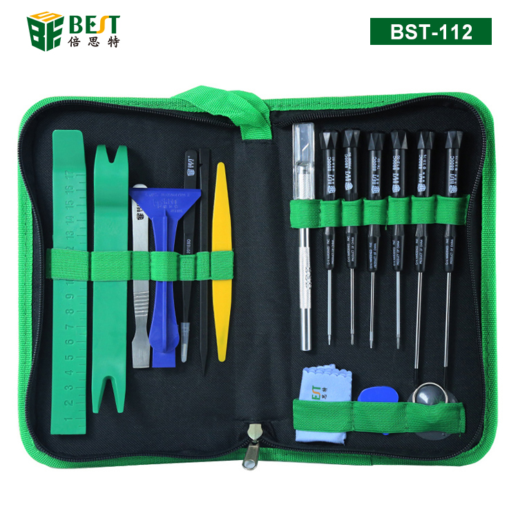 BST-112 多功能手机拆机工具包 22pcs