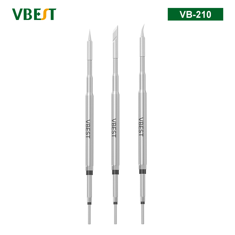 VB-210系列通用烙铁头 210/C210焊台通用烙铁头发热芯刀头 一体焊笔芯210-I/IS/SK咀